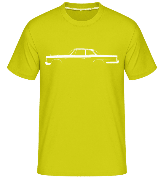 Preview: 'Nissan Skyline Sports Coupe' Silhouette - Shirtinator Men's T-Shirt - Lime - Front