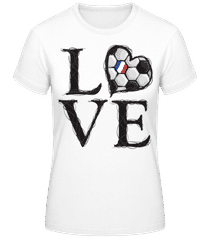 Football Love France · Women's B&C T-Shirt