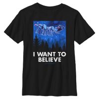 Star Wars - Darth Vader Believer - Weihnachten - Kinder T-Shirt - Schwarz - Vorne