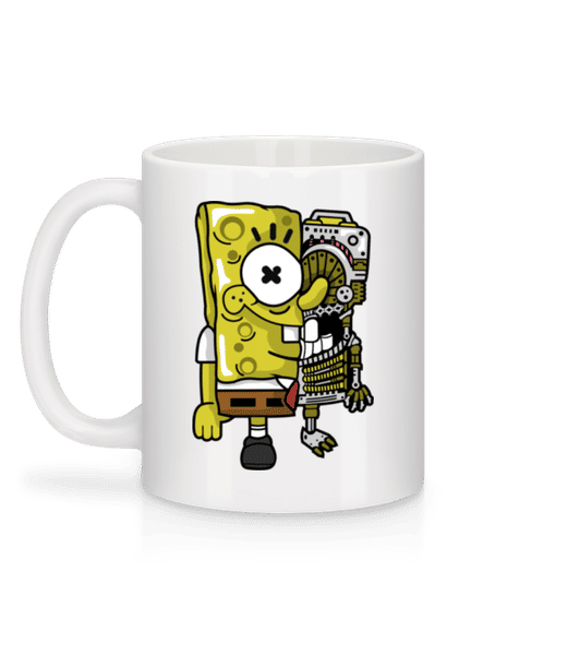 Aperçu: Spongebob - Mug en céramique blanc - Blanc - Derrière