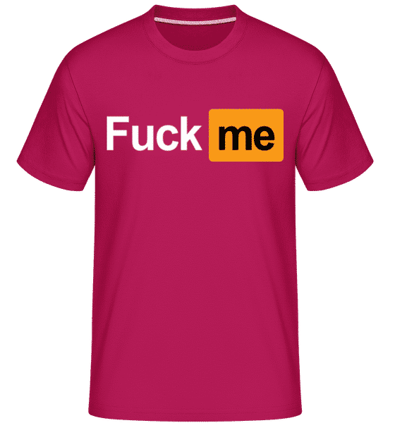 Preview: F*ck Me -  Shirtinator Men's T-Shirt - Magenta - Front