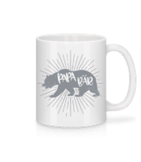 Papa Bär - Tasse - Weiß - Vorne