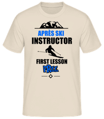 Apre`s Ski Instructor Mountain · Männer Basic T-Shirt