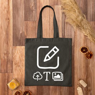 Stofftasche - Schwarz