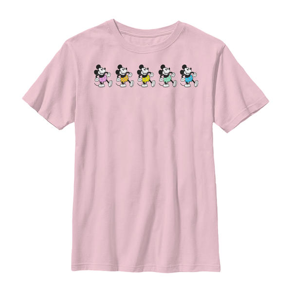 Aperçu: Disney Classics - Mickey Mouse - Mickey Neon Pants s - Enfant T-shirt - Rose - Devant