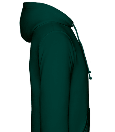 The Grinch - Le Grinch - Graphique étoiles du Père Noël - Noël - Unisex Sweat à capuche - Vert bouteille - Droite