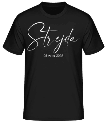Strejda Od Roku 2026 - Pánské basic tričko - Černá - Napřed