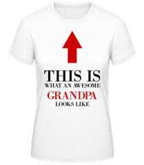 Awesome Grandpa · Women's B&C T-Shirt