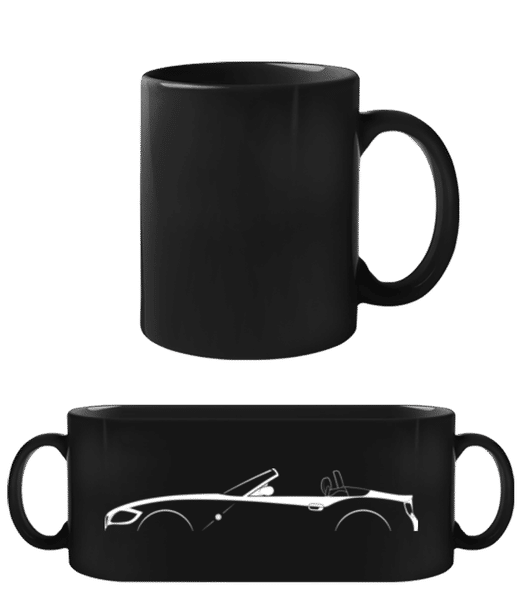 Aperçu: 'BMW Z4 (E85)' Silhouette - Tasse Noire - Noir - Devant