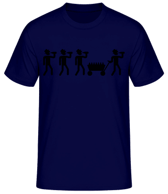 Father's Day Party - Men's B&C T-Shirt - Navy - Front