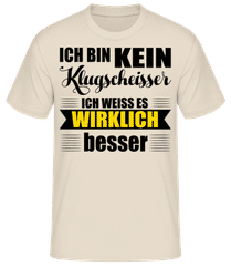 Ich Bin Kein Klugscheisser · Männer Basic T-Shirt