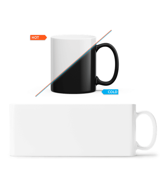 Aperçu: Mug magique - Blanc - Devant