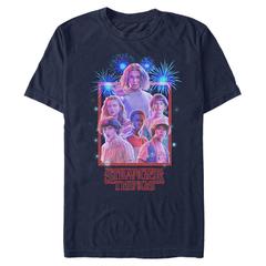 Netflix - Stranger Things - Group Shot Stranger Box - Men's T-Shirt