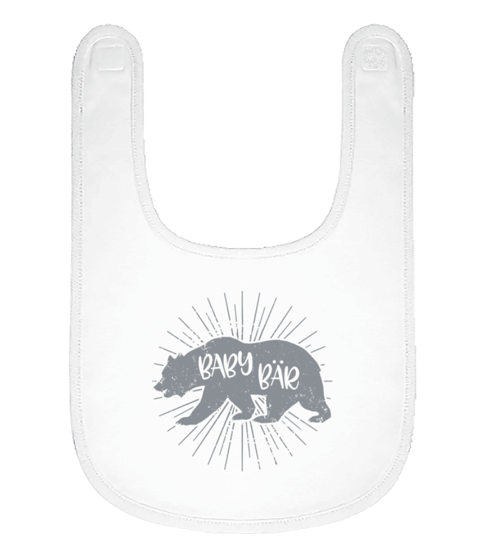 Vorschau: Baby Bär - Baby Bio Lätzchen - Weiß - Vorne