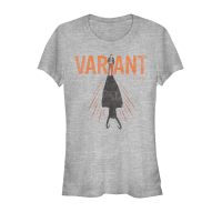 Marvel - Loki - Loki Cast Shadow Variant - Mujeres Camiseta - Gris moteado - delante