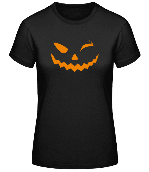 Aperçu: Rire Kuerbis - T-shirt standard Femme - Noir - Devant