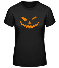 Lachender Kuerbis · Frauen Basic T-Shirt