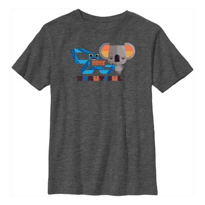 Netflix - Back To The Outback - Skupina Ugly is the New Beautiful - Kids T-Shirt - Heather anthracite - Front