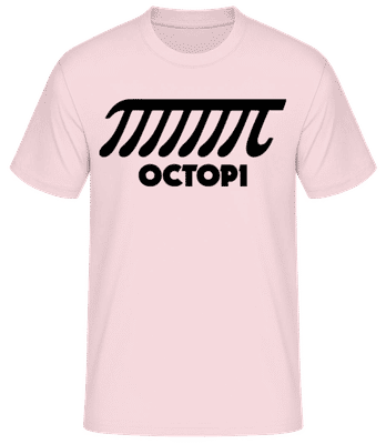 chobotnice - Pánské basic tričko - Růžová - Napřed