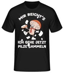 Pilze Sammeln · Männer Basic T-Shirt