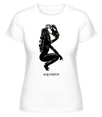 Female Zodiac Sign Aquarius · Shirtinator Women's T-Shirt