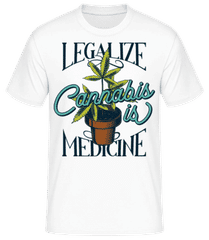 Cannabis Is Medicine · Camiseta básica para hombre