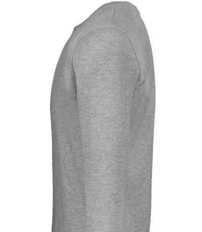 Men's B&C Longsleeve - Heather grey - Left