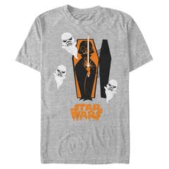 Star Wars - Darth Vader Coffin Spooks - Halloween - Pánske Tričko