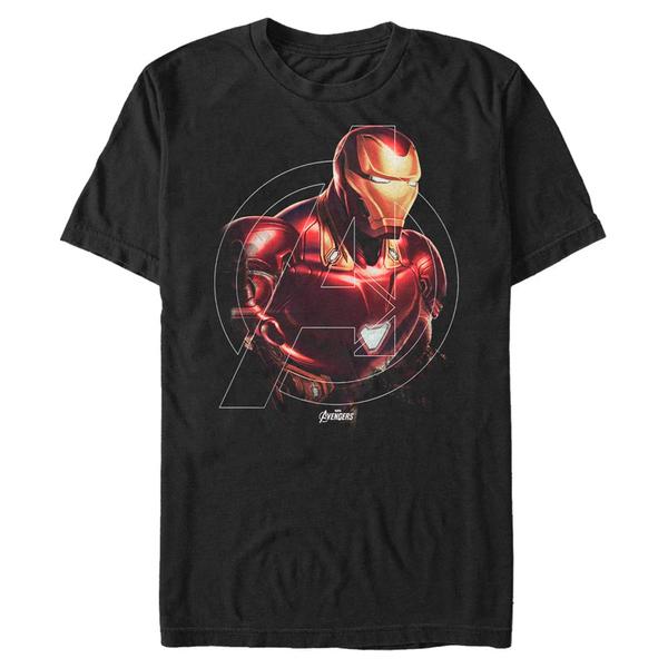 Aperçu: Marvel - Iron Man Iron Hero - Homme T-shirt - Noir - Devant