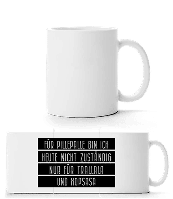 Pillepalle - Panoramatasse - Weiß - Vorne