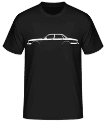 'Jaguar XJ (XJ40)' Silhouette · Camiseta básica para hombre