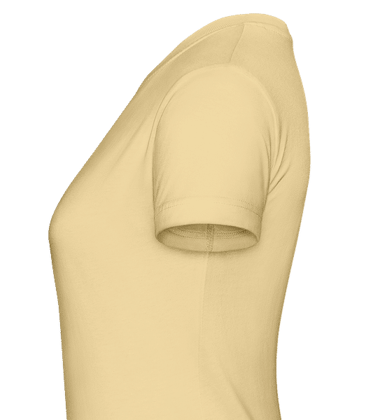 Aperçu: Mama Elf -  T-shirt Shirtinator femme - Jaune - Gauche