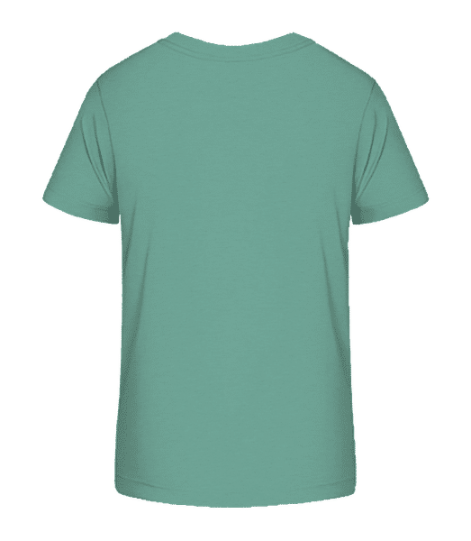 Aperçu: I Love Mom - T-shirt bio Enfant Stanley Stella 2.0 - Bleu vert - Derrière