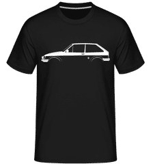 'Ford Fiesta XR2 Mk II' Silhouette ·  T-Shirt Shirtinator homme