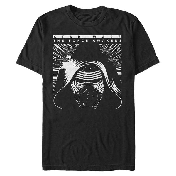 Aperçu: Star Wars - Le Réveil de la Force - Kylo Ren Power - Homme T-shirt - Noir - Devant