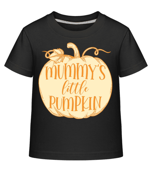 Aperçu: Mummys Little Pumpkin - T-shirt shirtinator Enfant - Noir - Devant