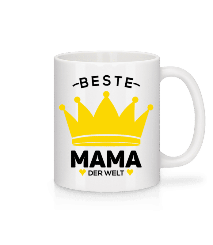 Vorschau: Beste Mama Der Welt - Tasse - Weiß - Vorne