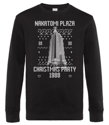 Nakatomi Plaza Christmas Party 1988 - Men's standard sweatshirt - Black - Front