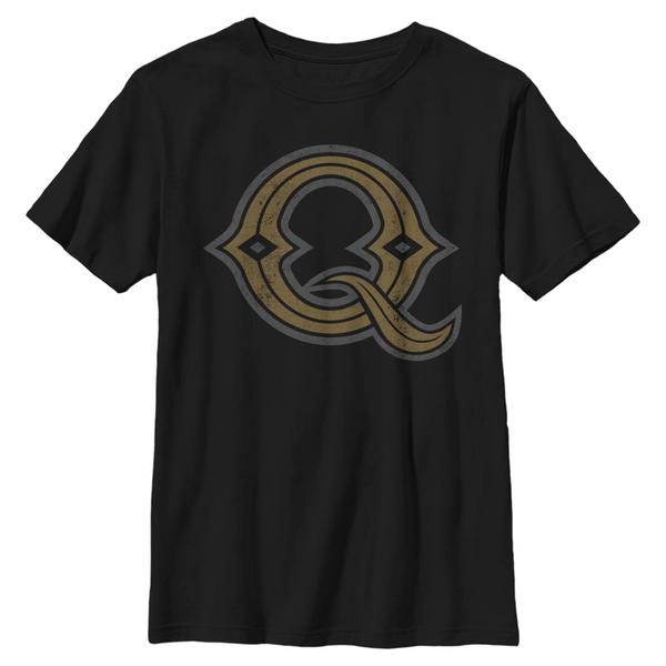 Aperçu: Pixar - En avant - Barley Q - Enfant T-shirt - Noir - Devant