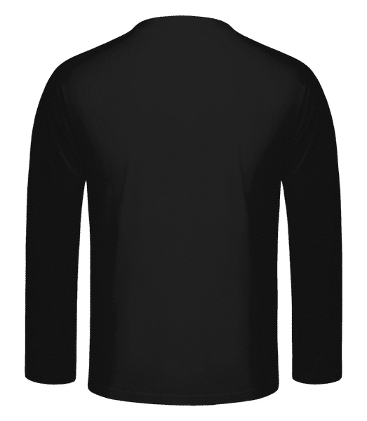 Basketball Dunk Christmas - T-shirt à manches longues standard Homme - Noir - Derrière