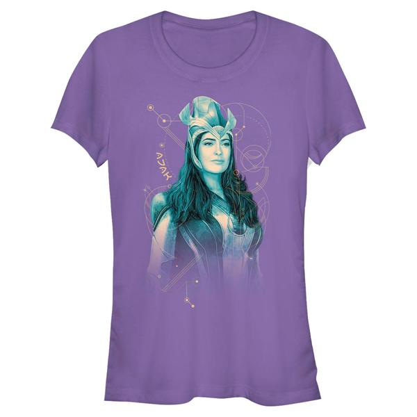 Aperçu: Marvel - Eternals - Ajaks Ajak Teal - Femme T-shirt - Pourpre - Devant
