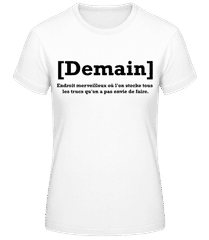 Demain · T-shirt femme B&C
