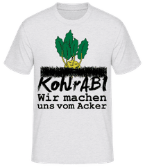 KohlrABI Macht Sich Vom Acker · Männer Basic T-Shirt