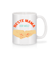 Beste Mama der Welt Faustgruß · Tasse