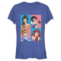 Disney princesas - Skupina es - Mujeres Camiseta - Azul real - delante