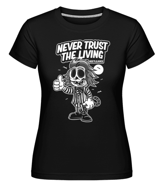 Aperçu: Beetlejuice -  T-shirt Shirtinator femme - Noir - Devant