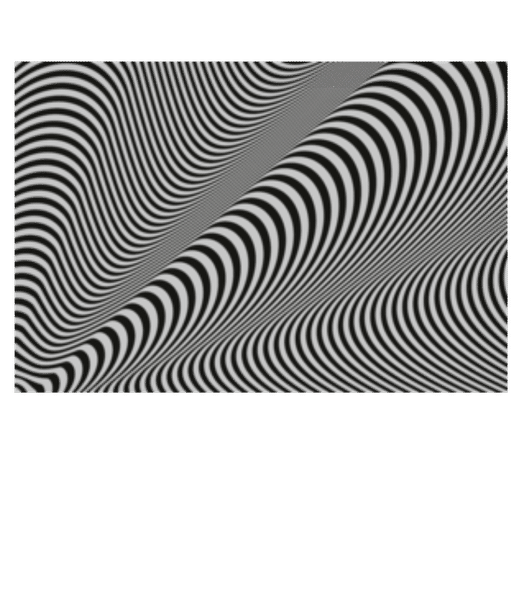 Aperçu: Optical Illusion - Paillasson - Blanc - Devant