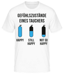 Gefühlszustände Einers Tauchers · Männer T-Shirt B&C