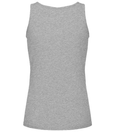 Débardeur femme Gildan - Gris chiné - Derrière