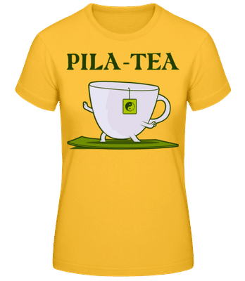 Pila Tea - Women's Basic T-Shirt - Golden yellow - Front